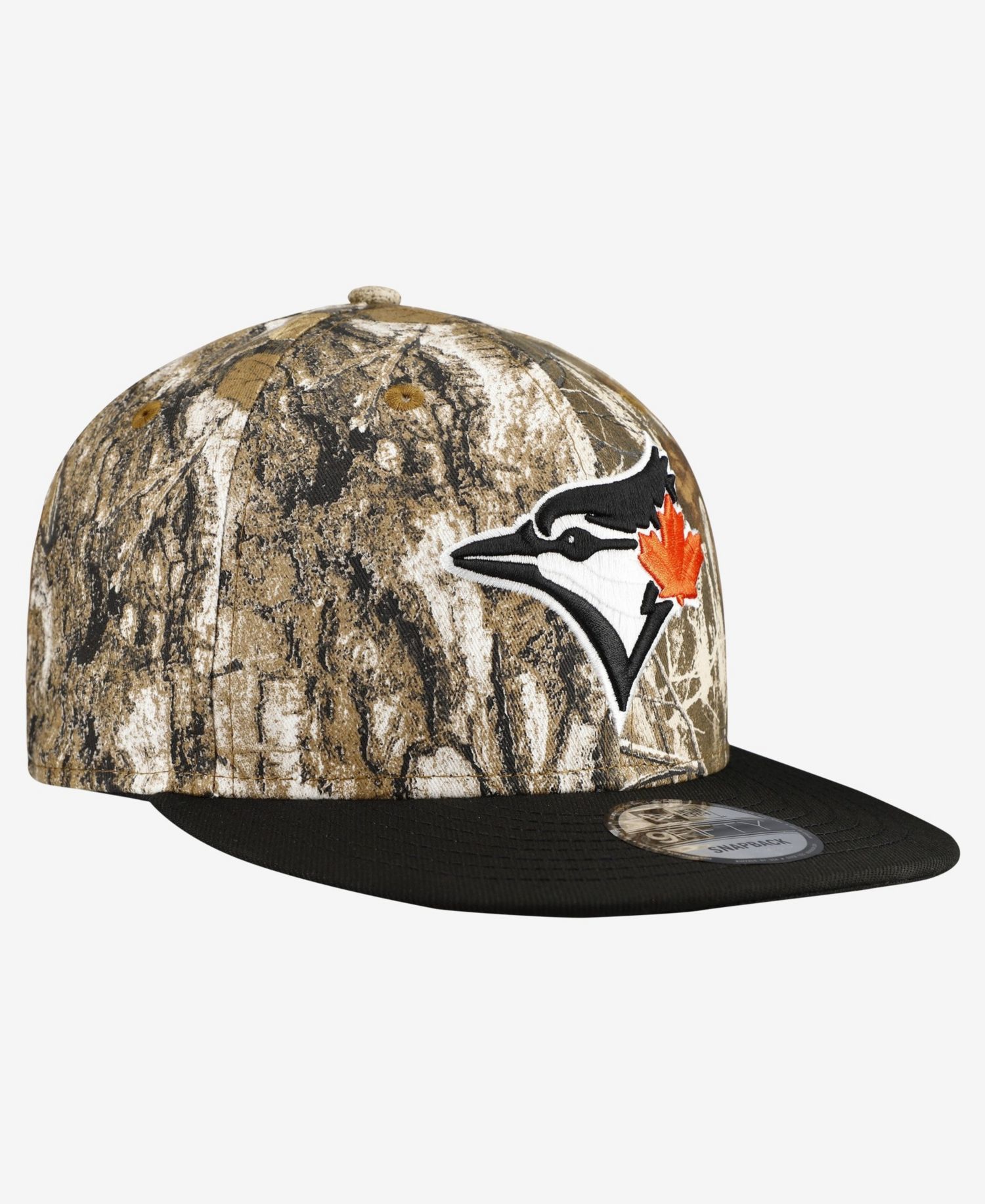 Men's Camo Toronto Blue Jays Realtree Orange Pop 9FIFTY Snapback Hat
