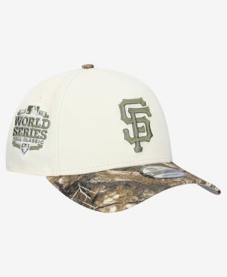 Men's Cream/Realtree Camo San Francisco Giants 9FORTY A-Frame Adjustable Hat