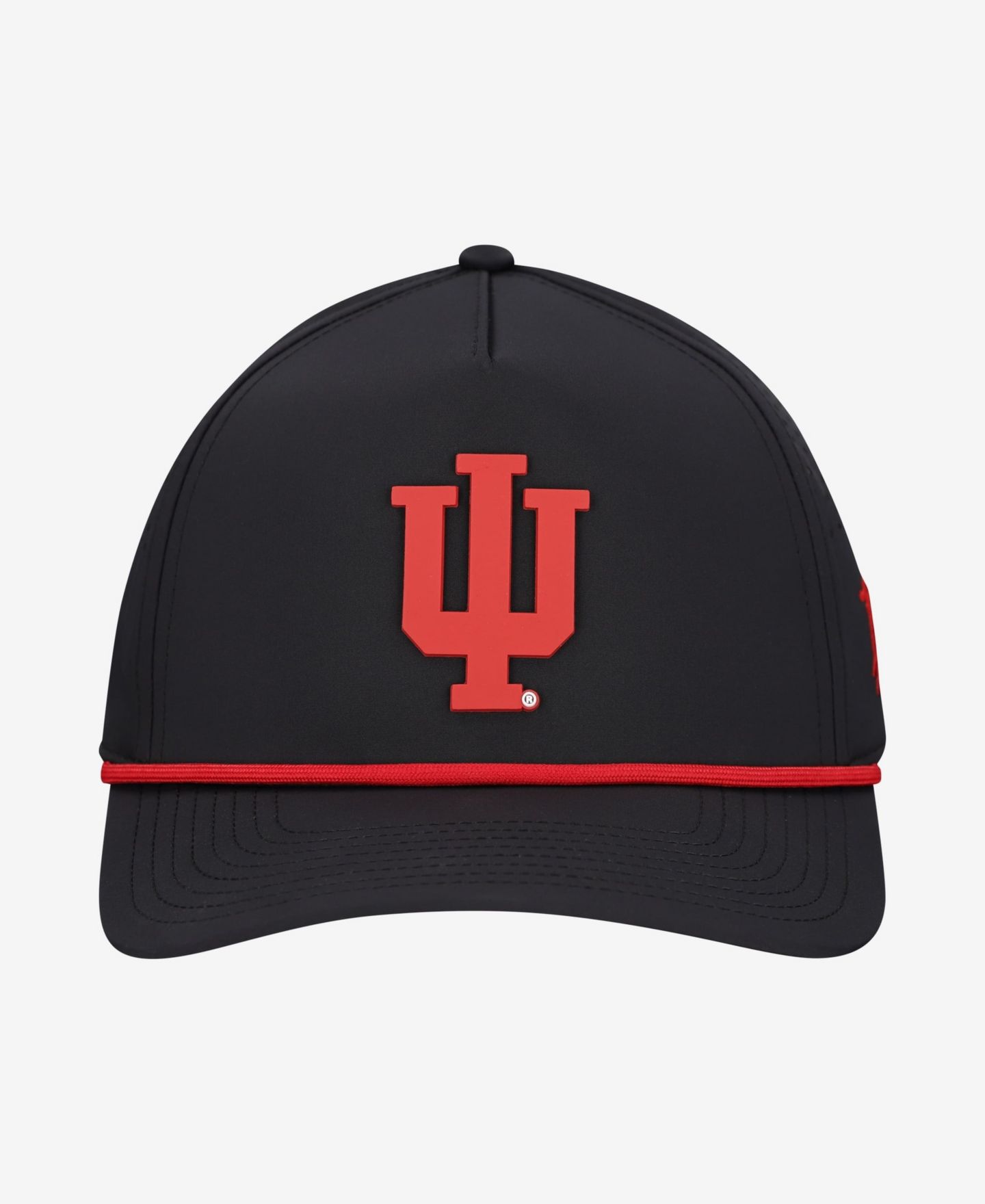 Мужской головной убор Branded Bills Black Indiana Hoosiers Classic Adjustable Rope Hat — фото 2