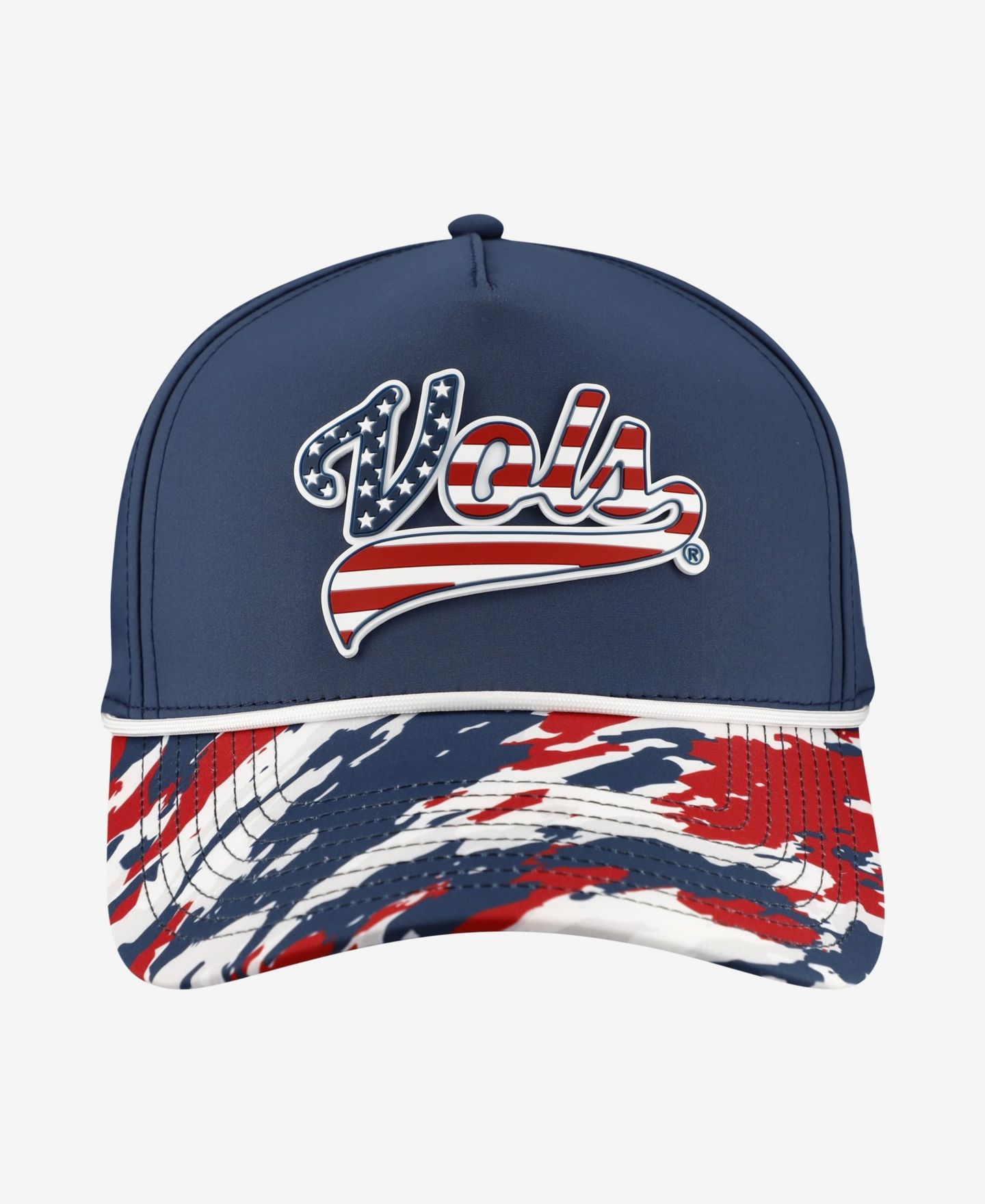 Кепка Branded Bills Navy Tennessee Volunteers Stars Stripes Rope Adjustable Hat — фото 2