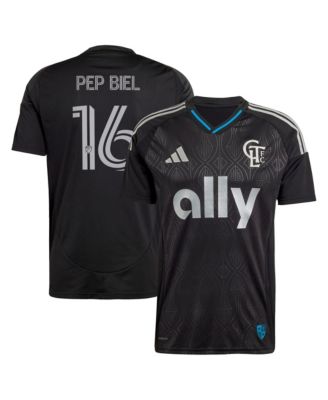 Men's Charlotte FC Pep Biel 2025 Fortress Kit Replica Jersey