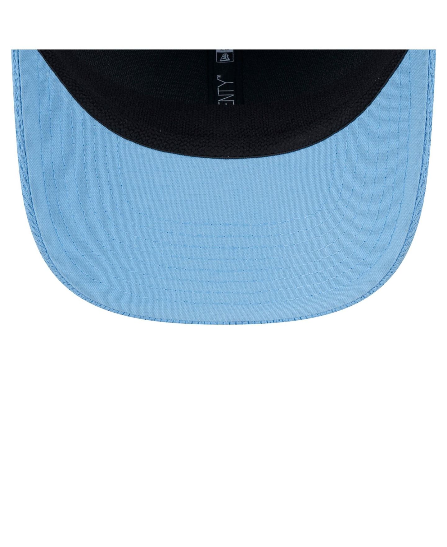 Мужские головные уборы New Era Carolina Blue North Carolina Tar Heels Coolera 9SEVENTY Rope Stretch-Snap Hat — фото 5