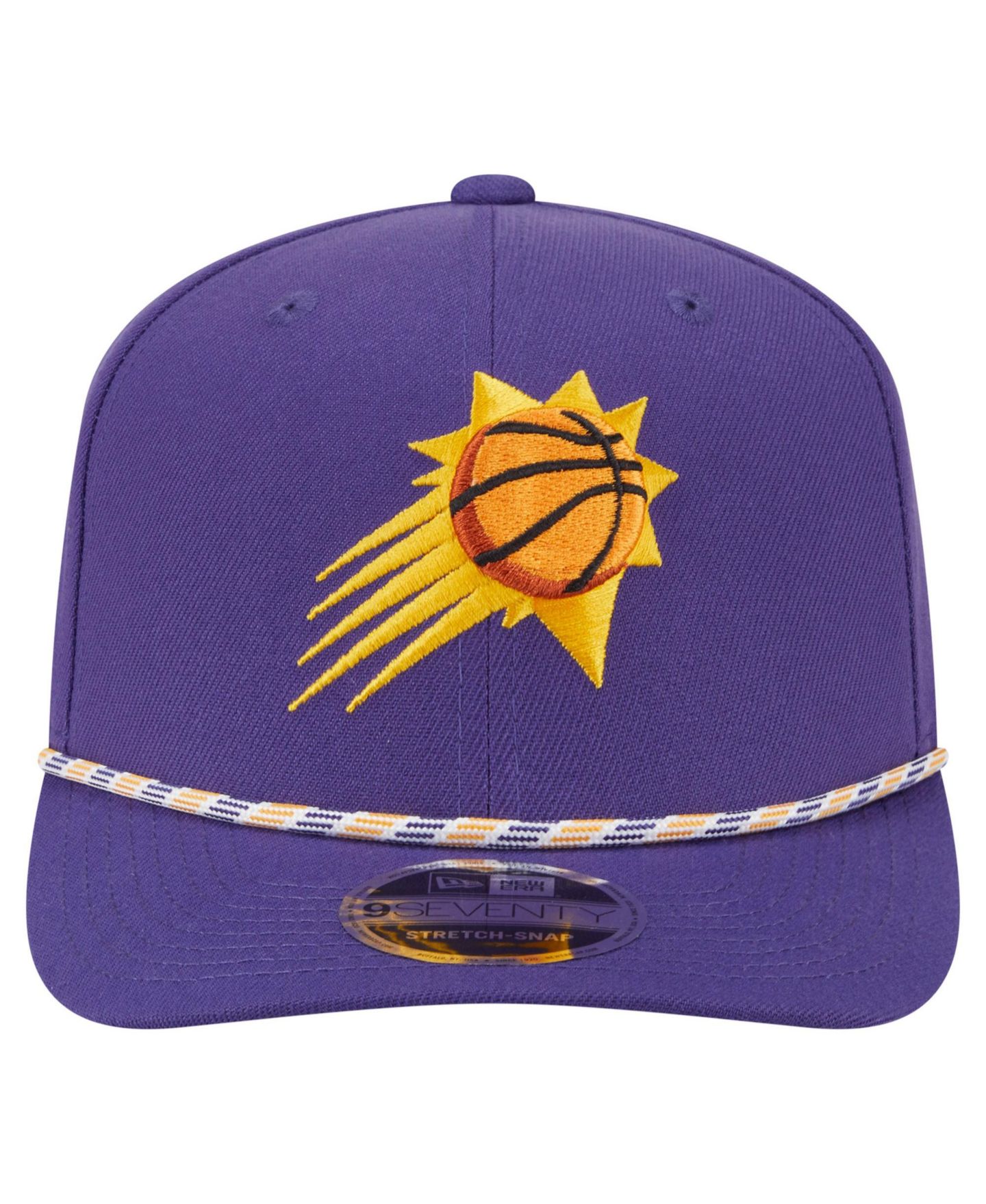 Мужская кепка New Era Purple Phoenix Suns Rope 9SEVENTY Adjustable Hat — фото 2