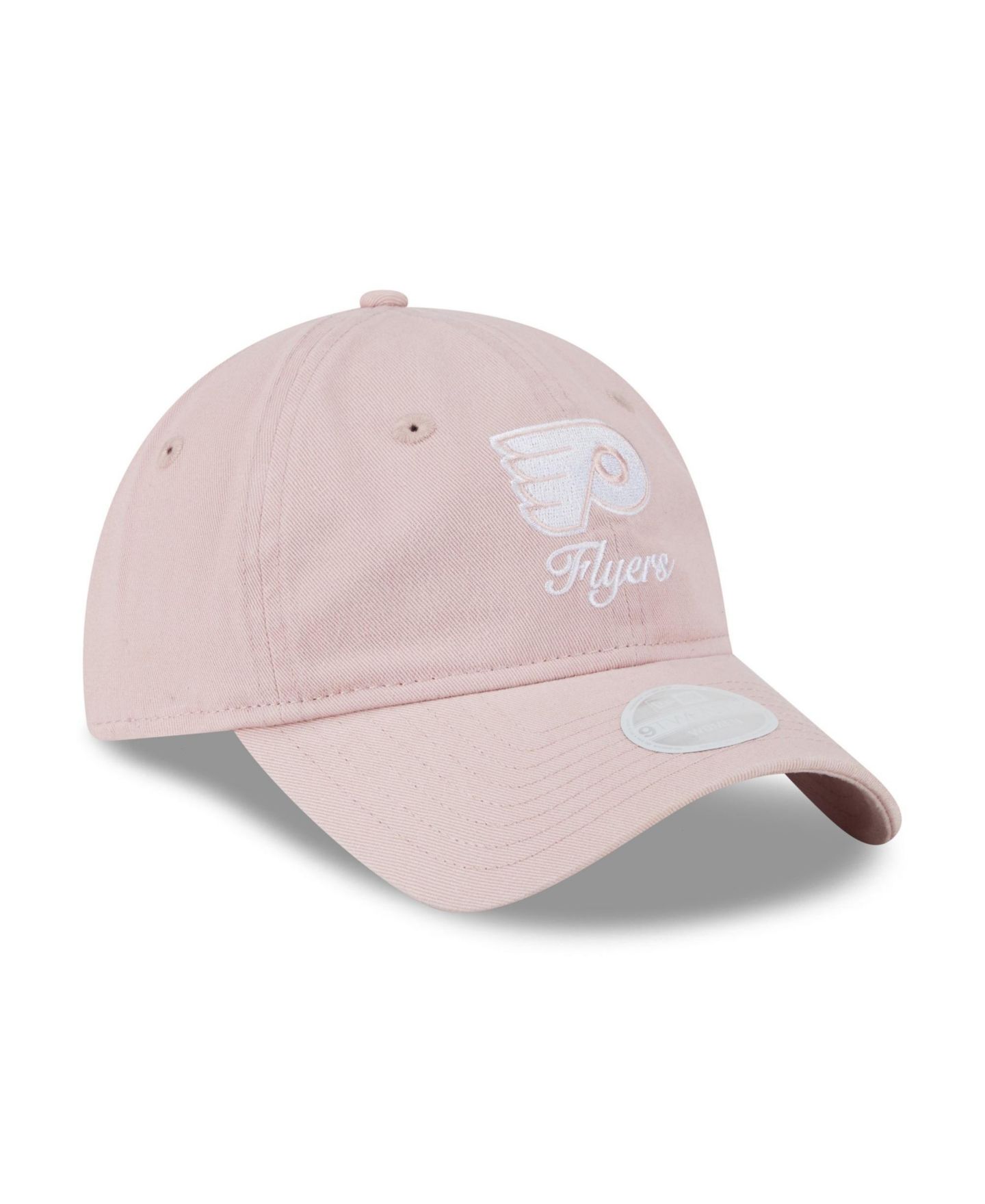 Женские кепки New Era Pink Philadelphia Flyers Preppy Team 9TWENTY Adjustable Hat — фото 3