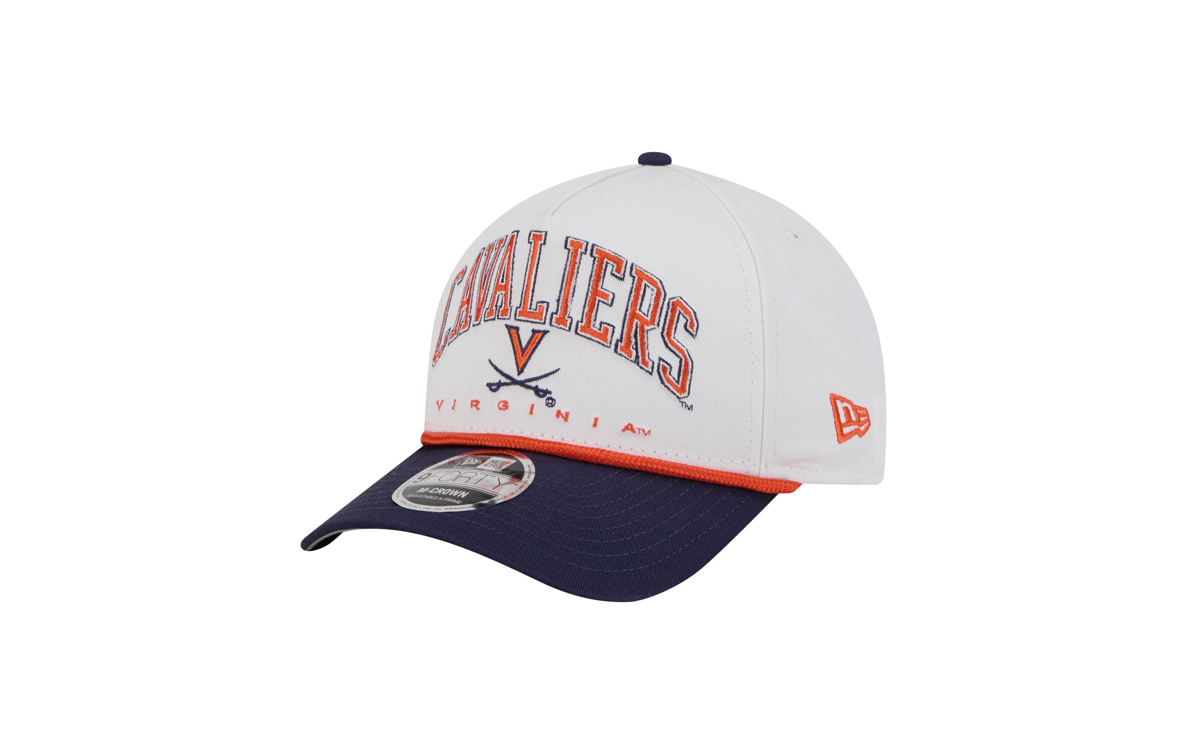 New Era Virginia Cavaliers 9FORTY A-Frame Adjustable Baseball Hat