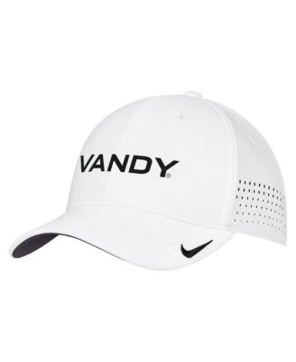 Men's White Vanderbilt Commodores 2026 On-Field AeroBill SwooshFlex Dri-FIT Hat