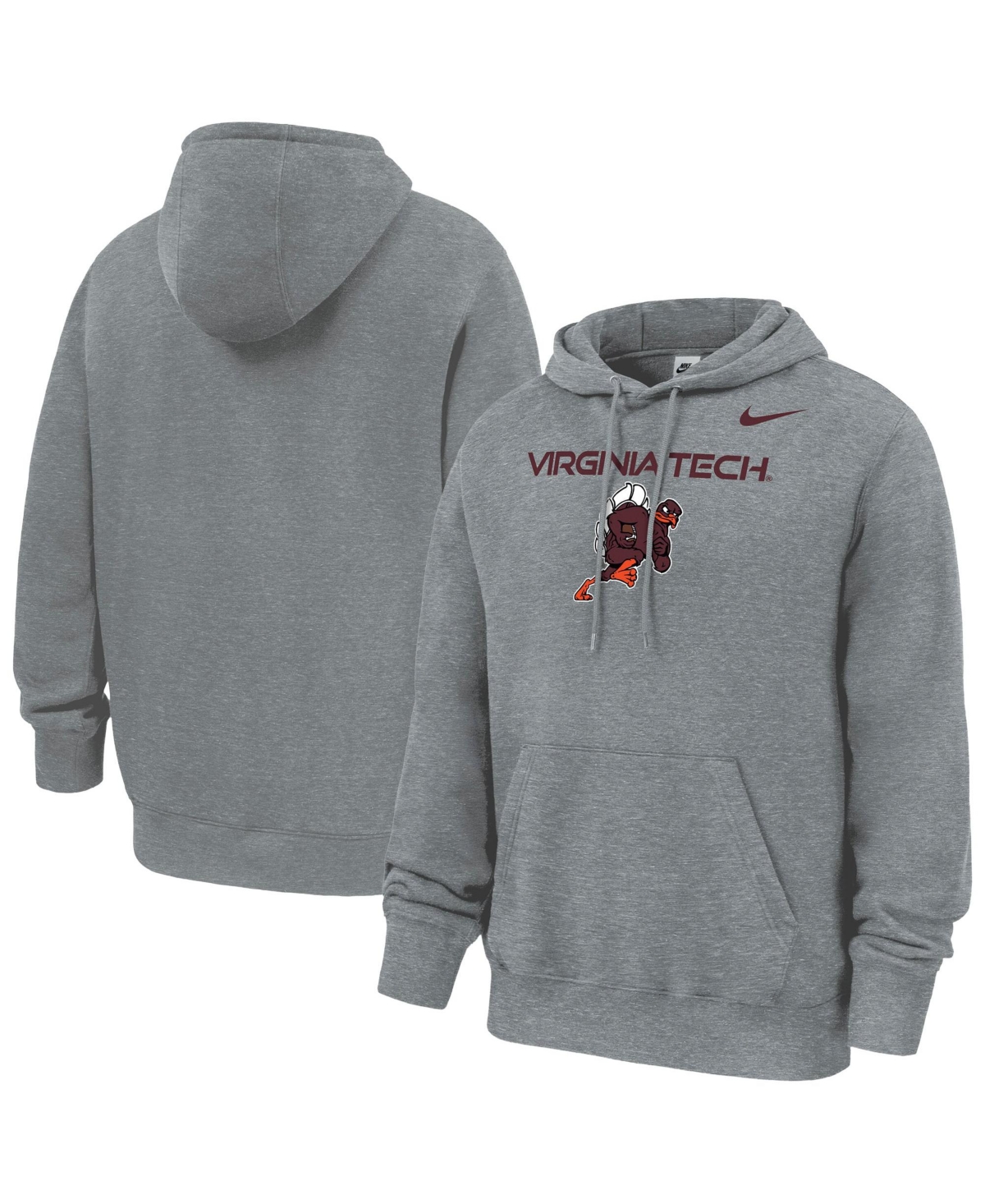 Nike Men's Virginia Tech Hokies Club Fleece Hoodie