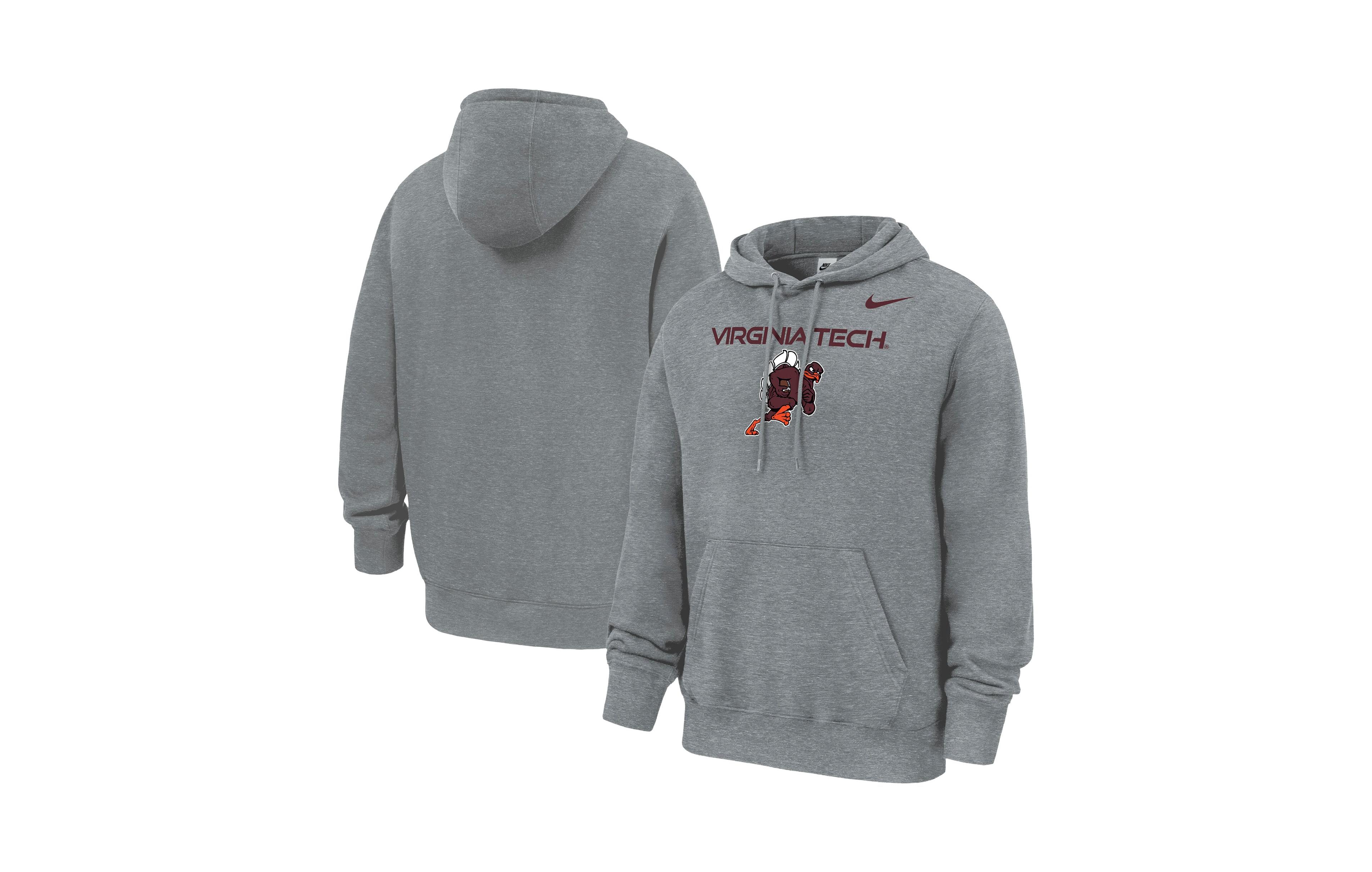 Nike Men's Virginia Tech Hokies Club Fleece Hoodie