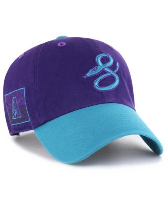 Men's&nbsp;'47  Purple Arizona Diamondbacks City Connect Clean Up Adjustable Hat