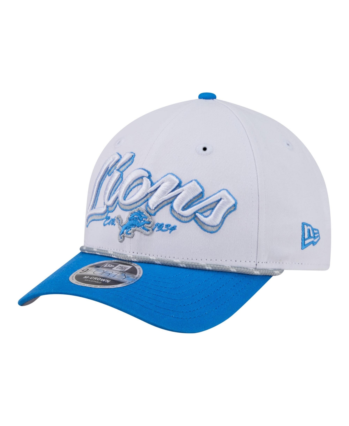 New Era Detroit Lions 9FORTY Team Loyal Adjustable Baseball Cap