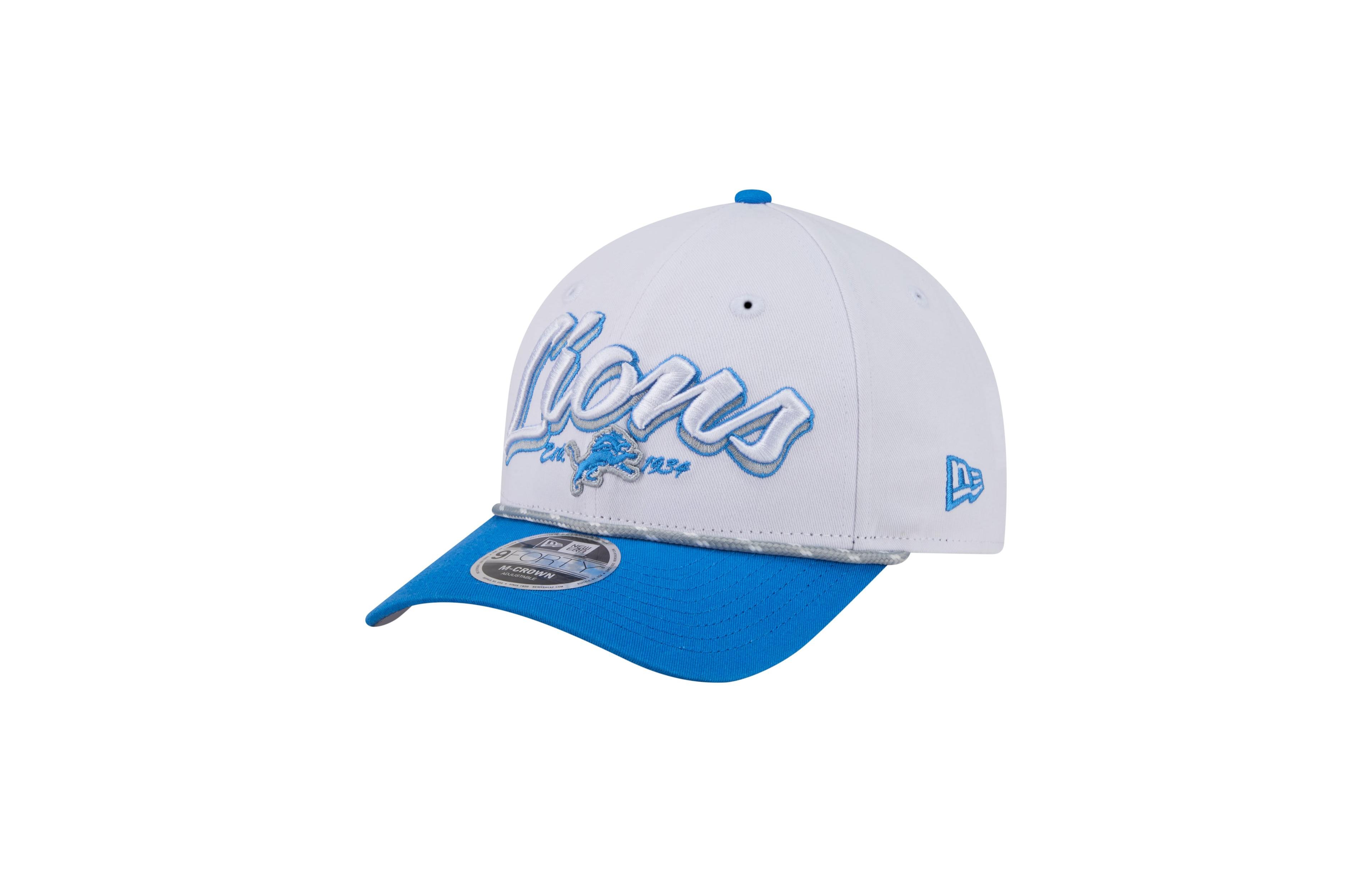 New Era Detroit Lions 9FORTY Team Loyal Adjustable Baseball Cap
