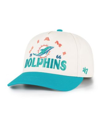 Men's '47 Natural Miami Dolphins  Arcitext Hitch Adjustable Hat