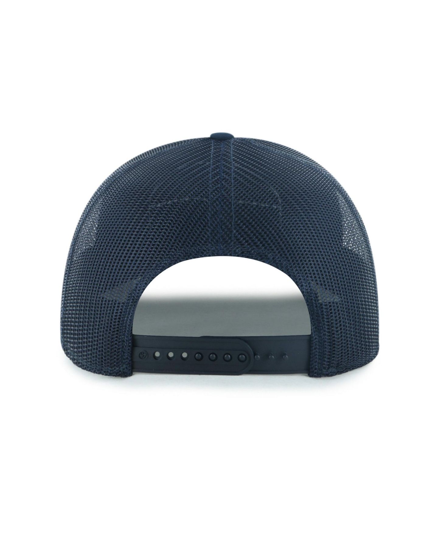 Мужская кепка '47 Brand Navy Ole Miss Rebels Leland Trucker Adjustable Hat — фото 2