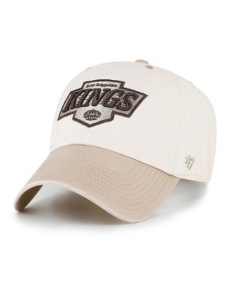 Men's Natural/Tan Los Angeles Kings Neutral Terrain Clean Up Adjustable Hat