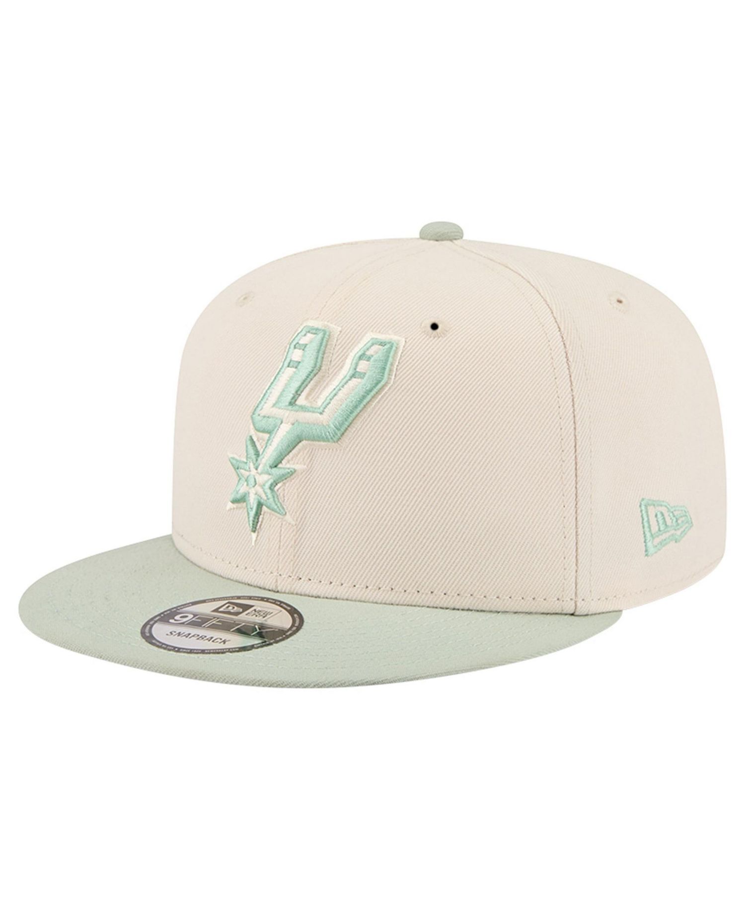 Men's Cream/Light Green San Antonio Spurs Color Pack 9FIFTY Snapback Hat