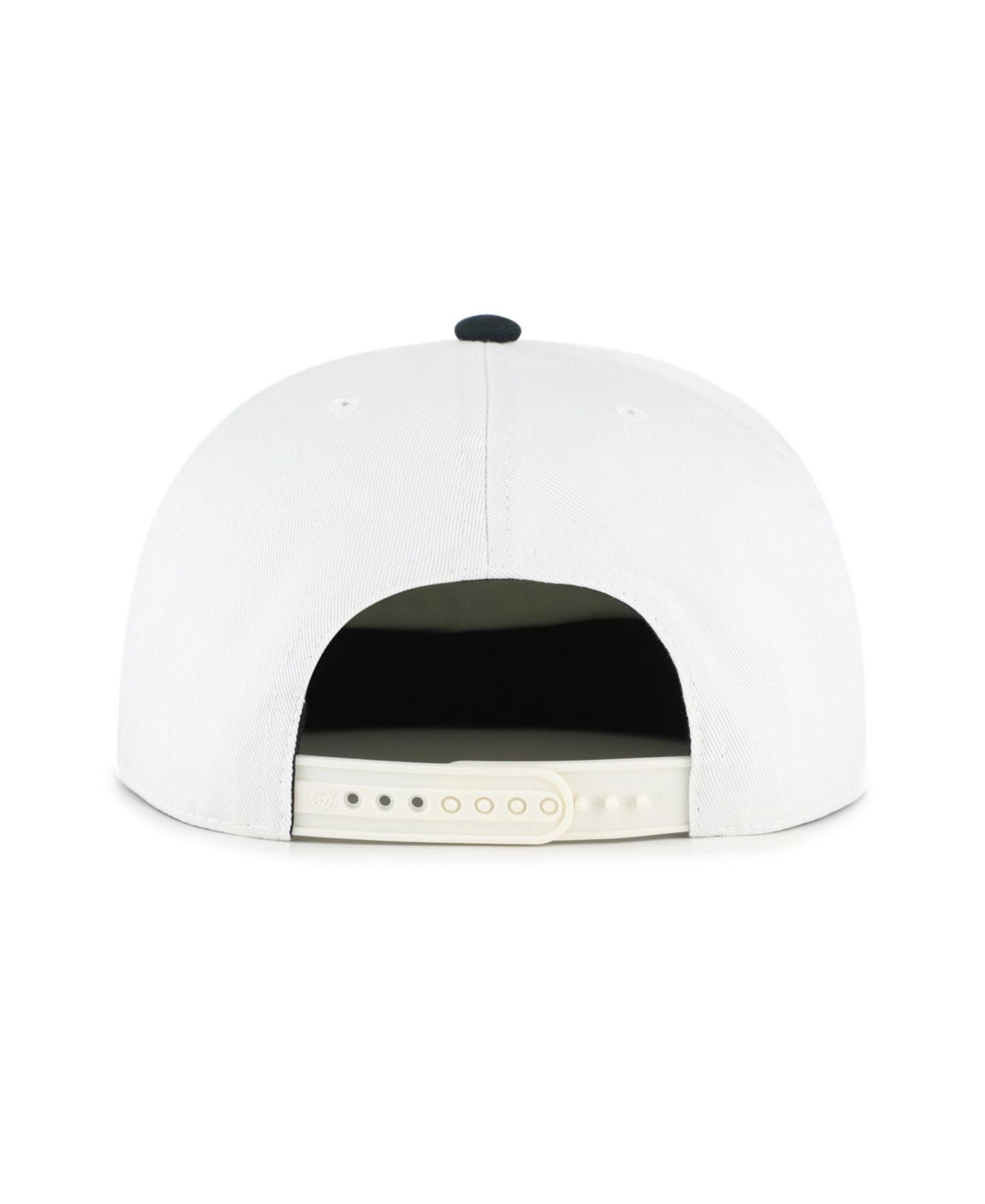 Мужская кепка '47 Brand White/Black Colorado Buffaloes Script Stack Relaxed Captain Adjustable Hat — фото 4