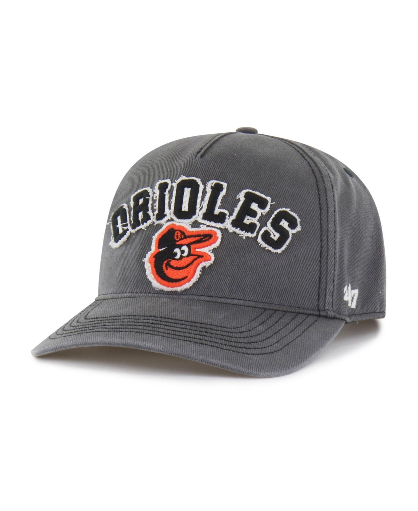 Кепка '47 Brand Gray Baltimore Orioles Calderwood Hitch Adjustable Hat — фото 2