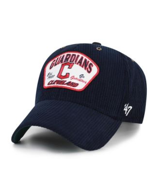 Men's and Women's '47 Navy Cleveland Guardians Accordia Corduroy MVP Adjustable Hat