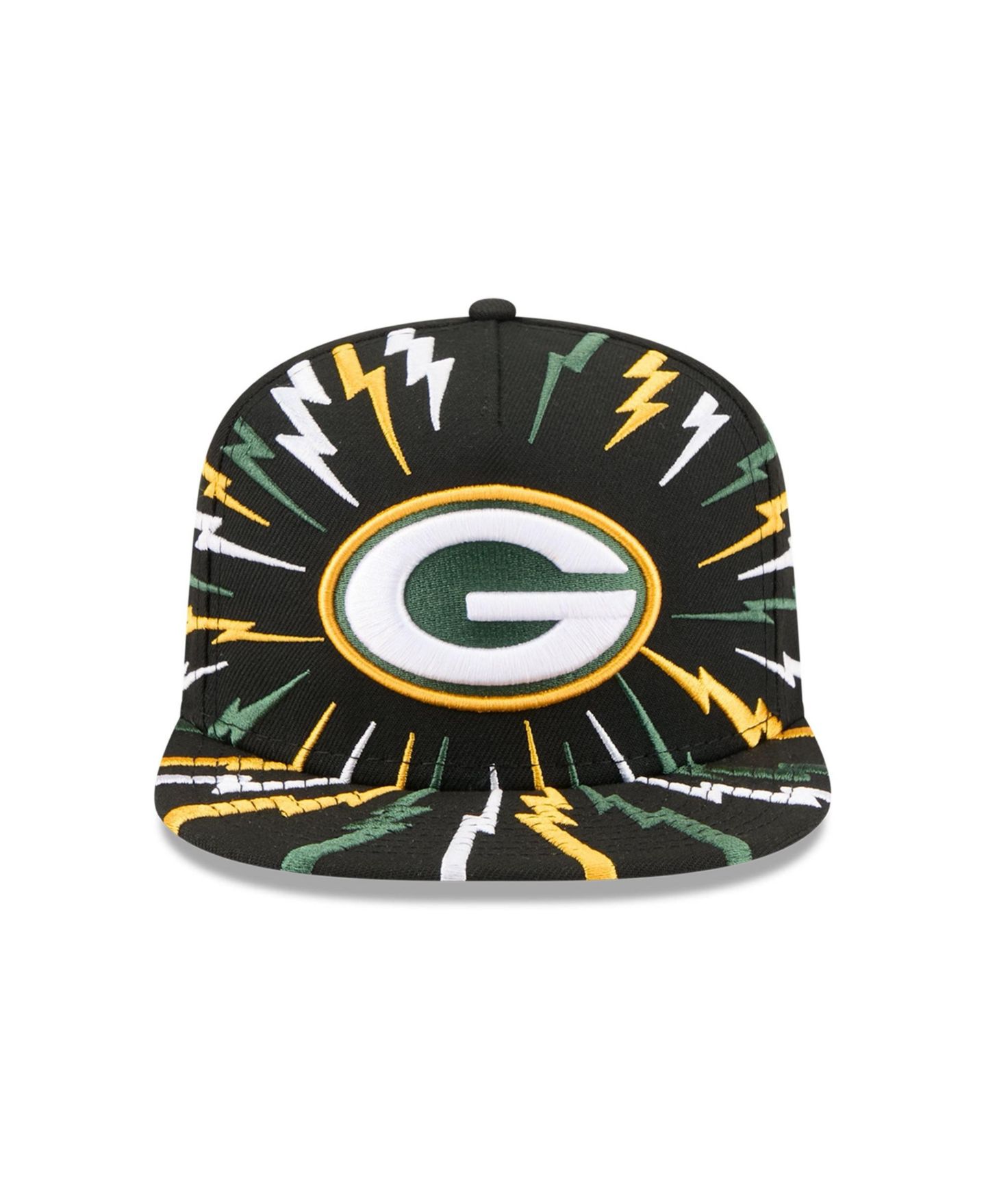Детская кепка New Era Big Boys and Girls Green Bay Packers Bolt Snapback — фото 2