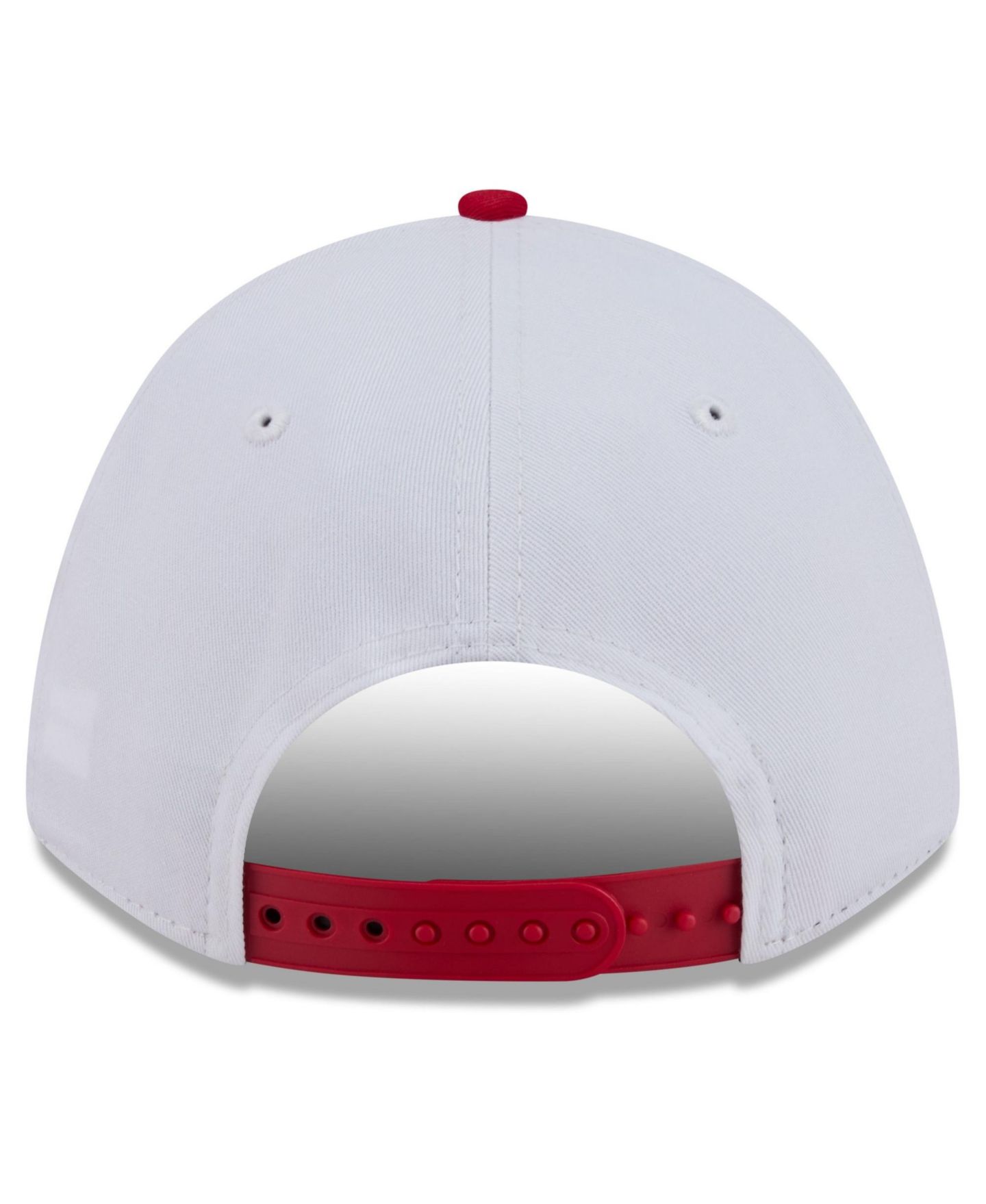 Мужская кепка New Era White/Red LA28 Rope M-Crown 9FORTY Adjustable Hat — фото 4