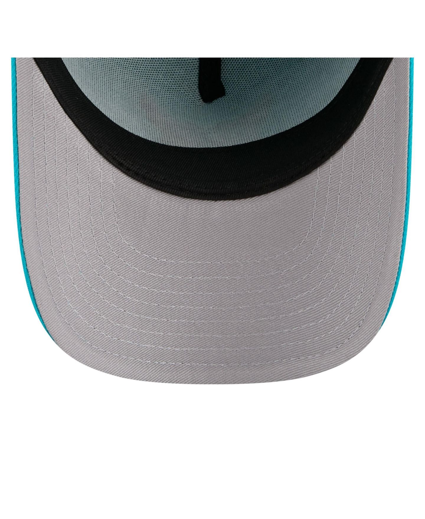 Детская кепка New Era Teal Charlotte Hornets 9FORTY A-Frame Adjustable Hat — фото 5