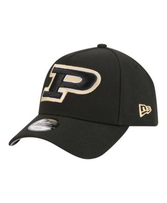 Big Boys and Girls Black Purdue Boilermakers 9FORTY A-Frame Adjustable Hat
