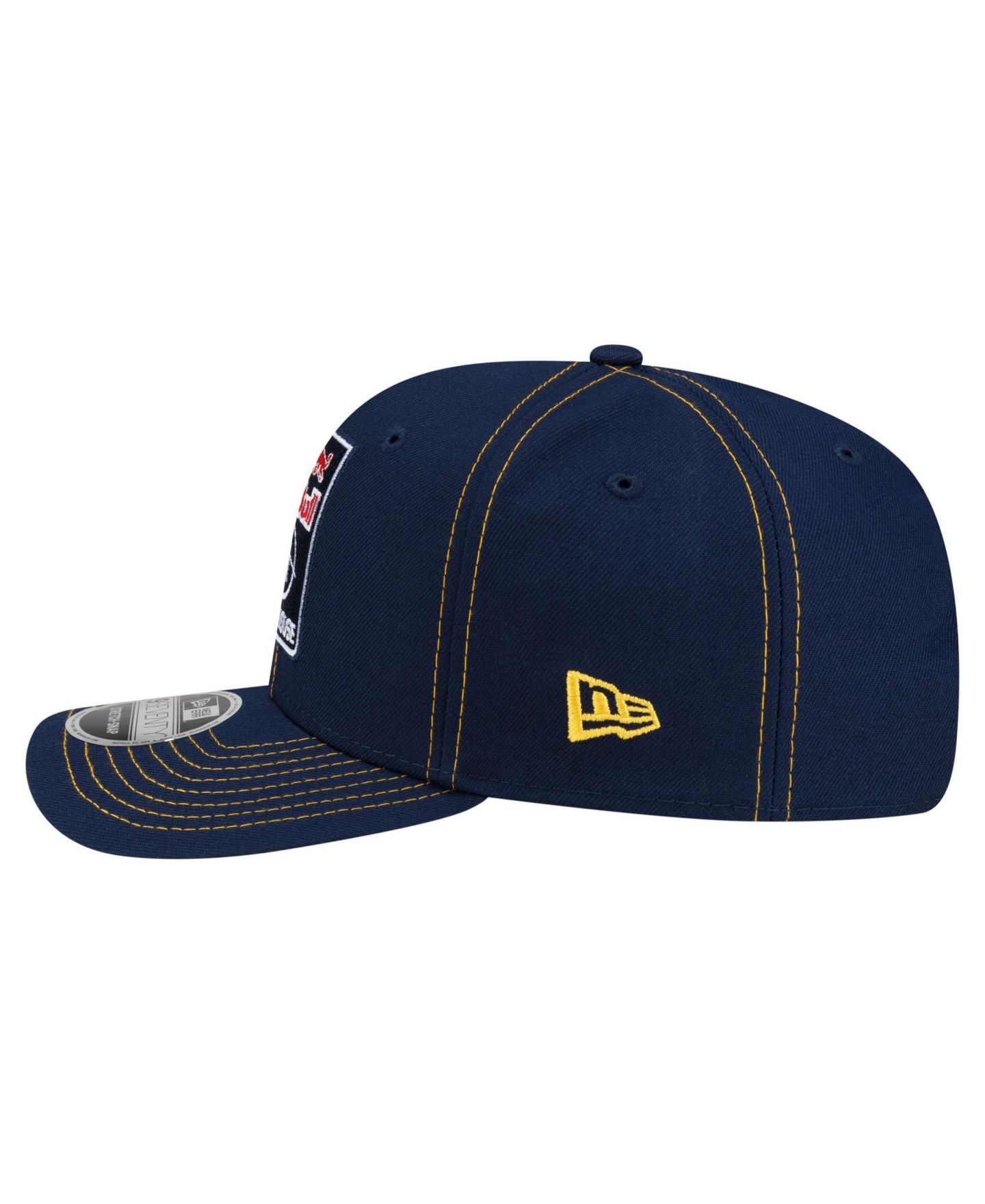 Мужская кепка New Era Navy Connor Zilisch Trackhouse Driver Firesuit 9SEVENTY Adjustable Hat — фото 7