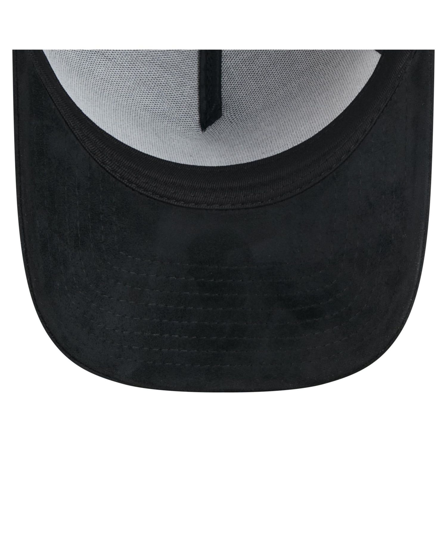 Men's and Women's Black Los Angeles Dodgers Script Text 9FORTY A-Frame Adjustable Hat