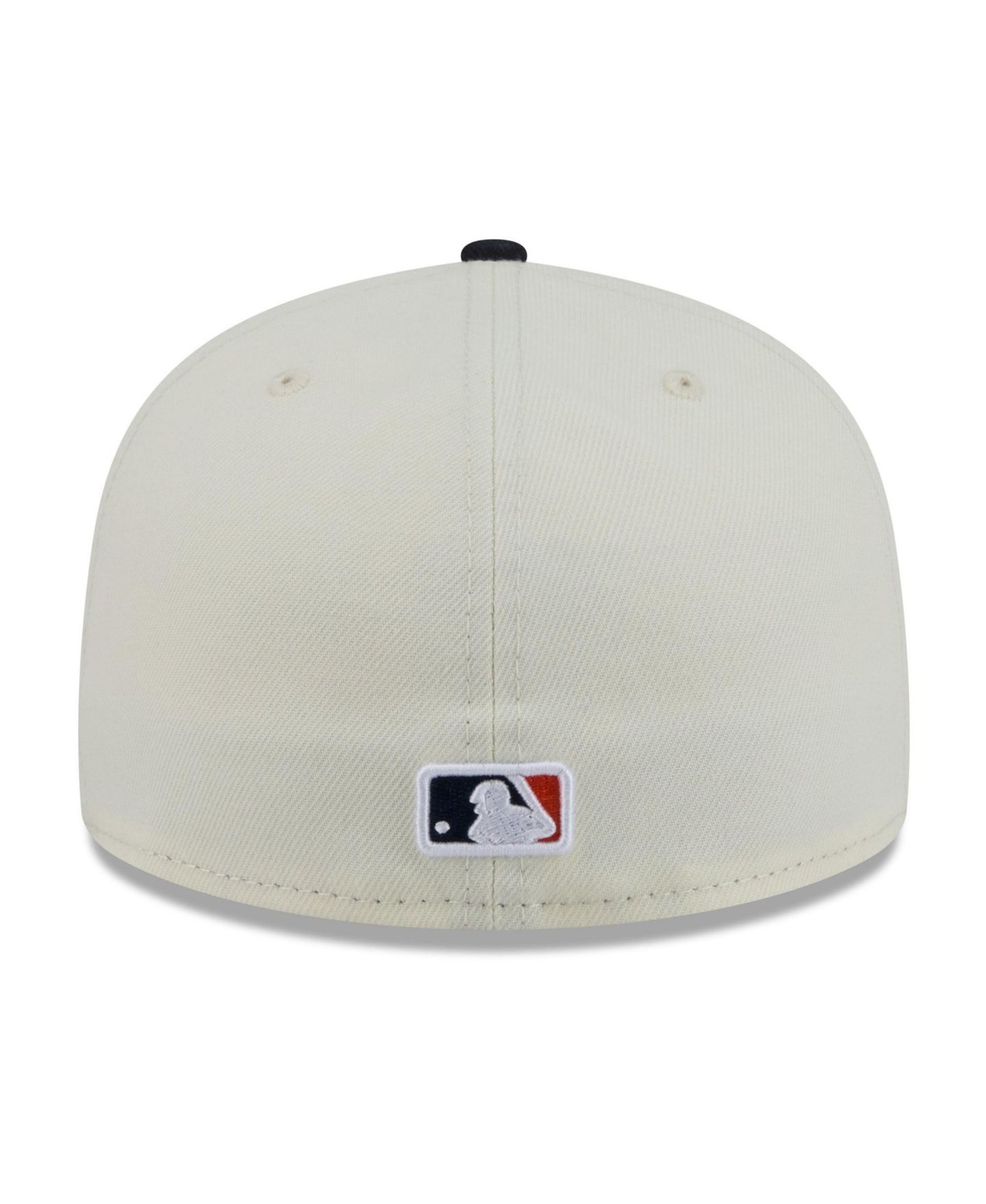 Мужская кепка New Era White/Navy Detroit Tigers Blossom 59FIFTY Fitted Hat — фото 4