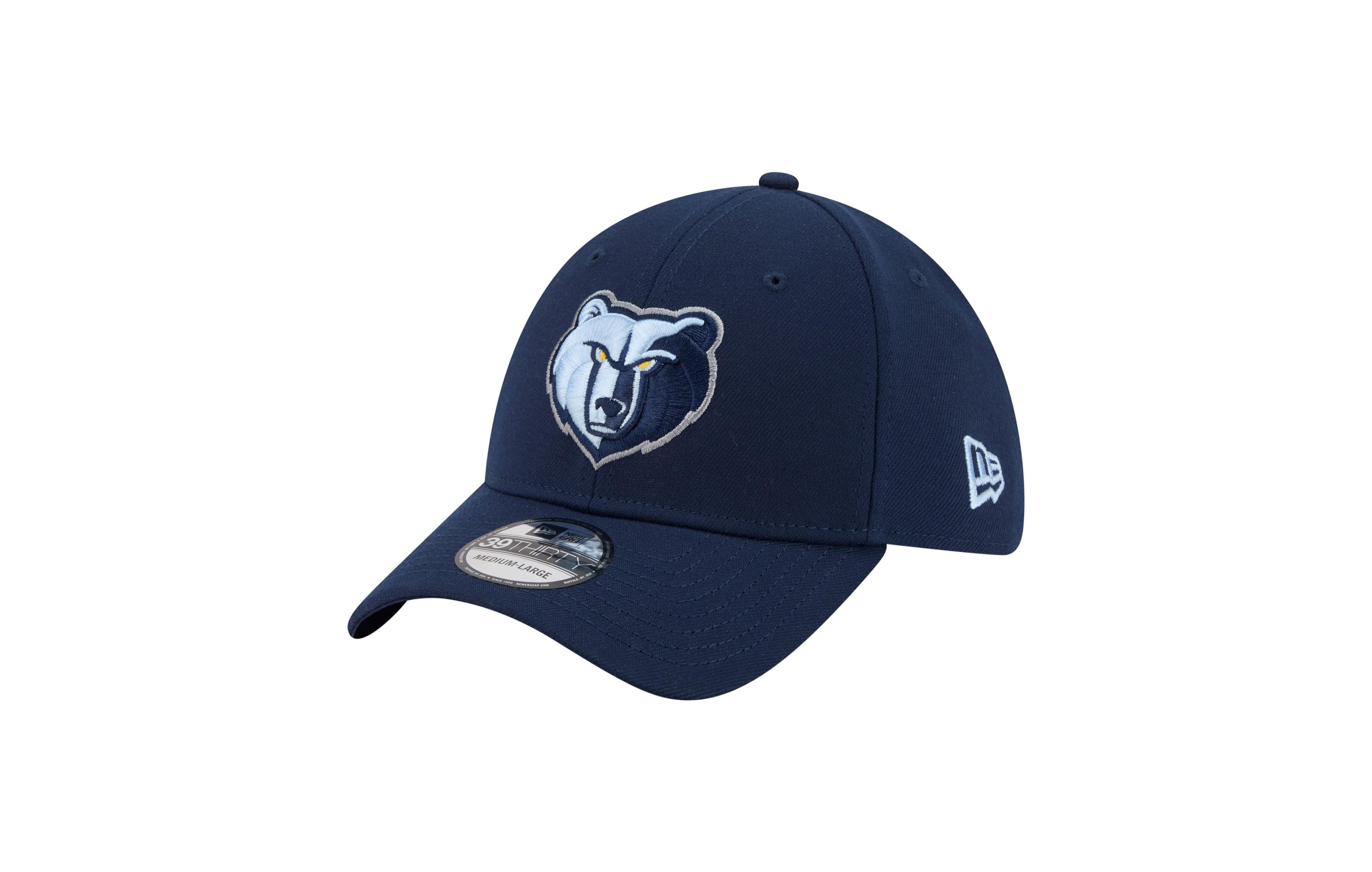 New Era Men's Memphis Grizzlies 39THIRTY Stretch-Fit Baseball Cap