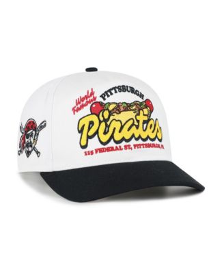 Men's White/Black Pittsburgh Pirates Glizzy Collection Hitch Adjustable Hat