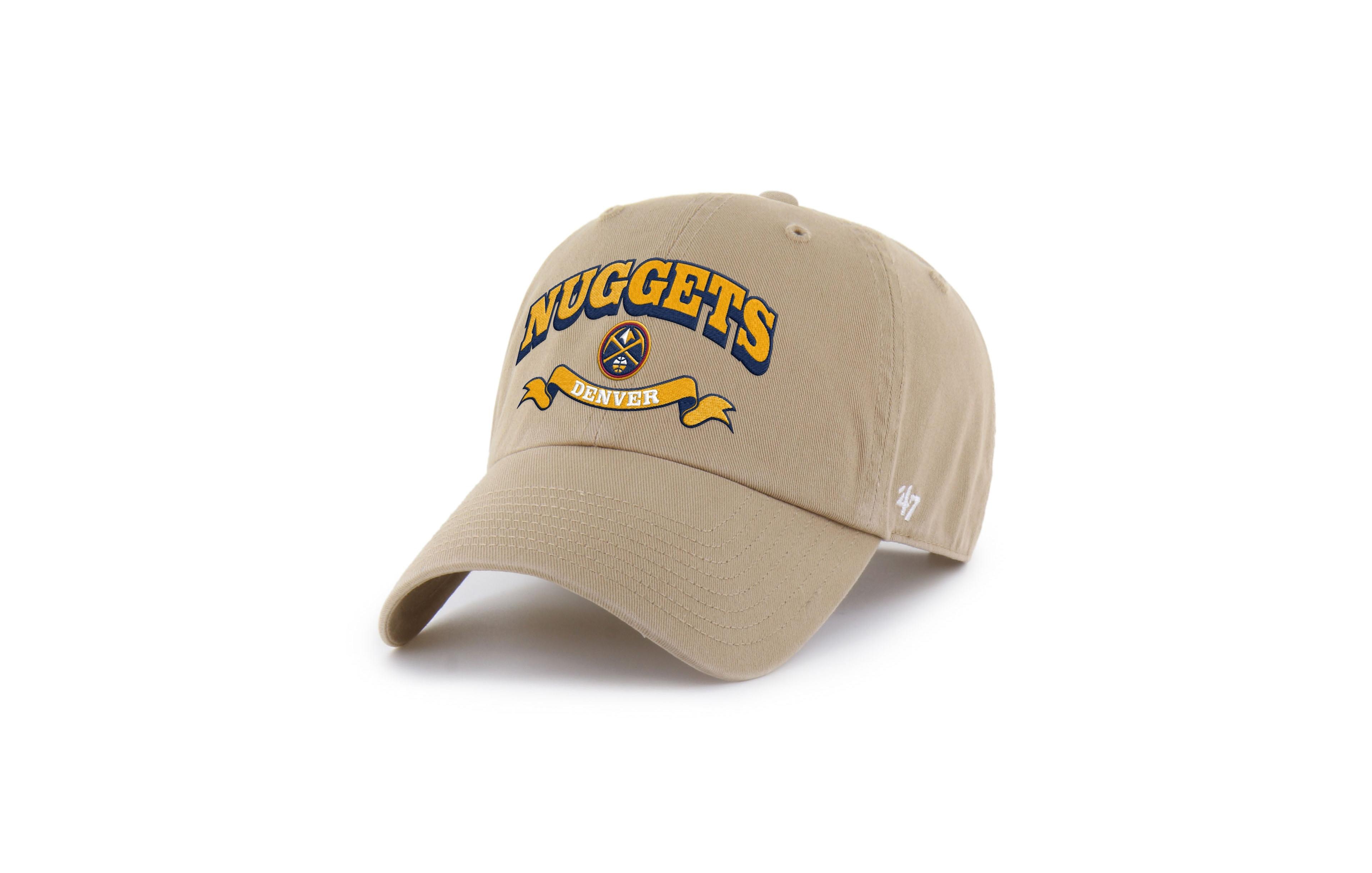 '47 Brand Men's Denver Nuggets Low Crown Adjustable Baseball Cap