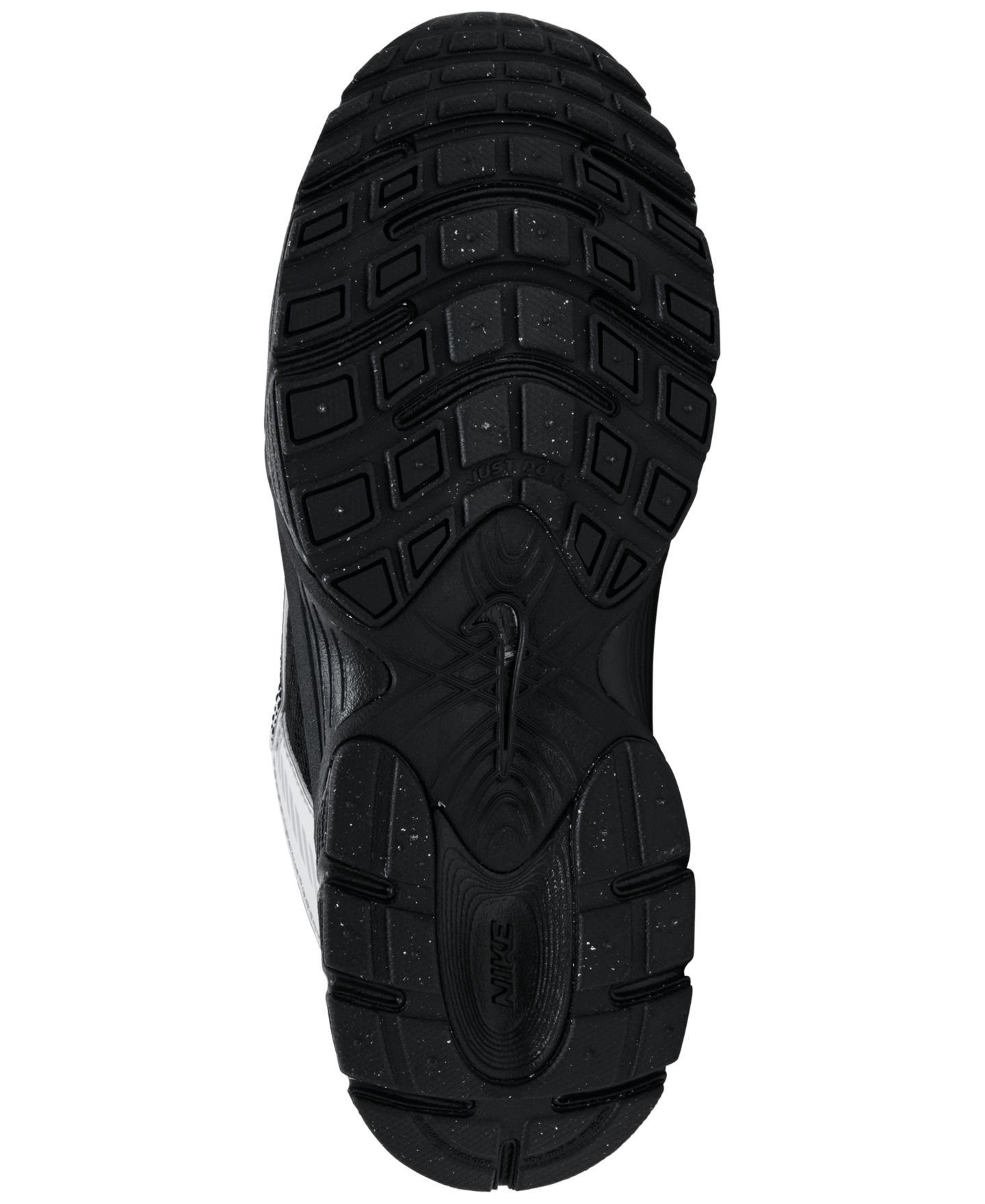Детские кроссовки Nike Boys' and Girls' V5 RNR Retro Low-Top Mesh, цвет: Чёрный / Серебристый — фото 6