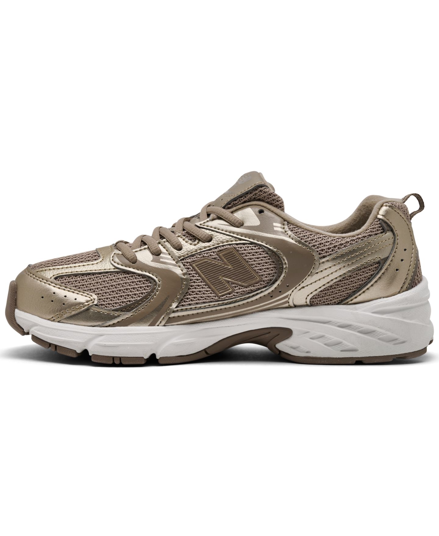 Детские кроссовки New Balance 530 Lifestyle Retro, цвет: Коричневый — фото 3