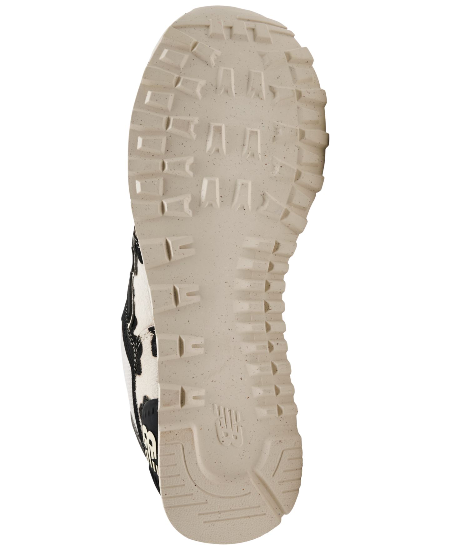 Женские кроссовки New Balance 574 Cow Print Fashion, цвет: Чёрный / Белый — фото 6