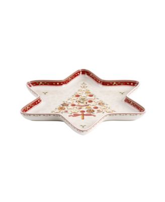 Winter Bakery Star Tray