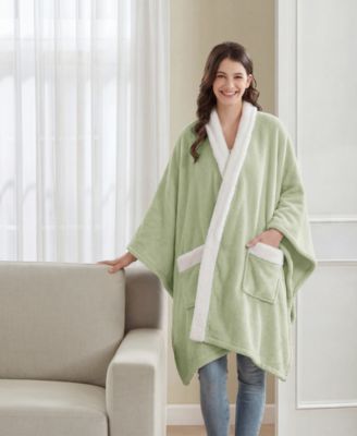 Cozy Plush Printed Wrap, 50" x 70"