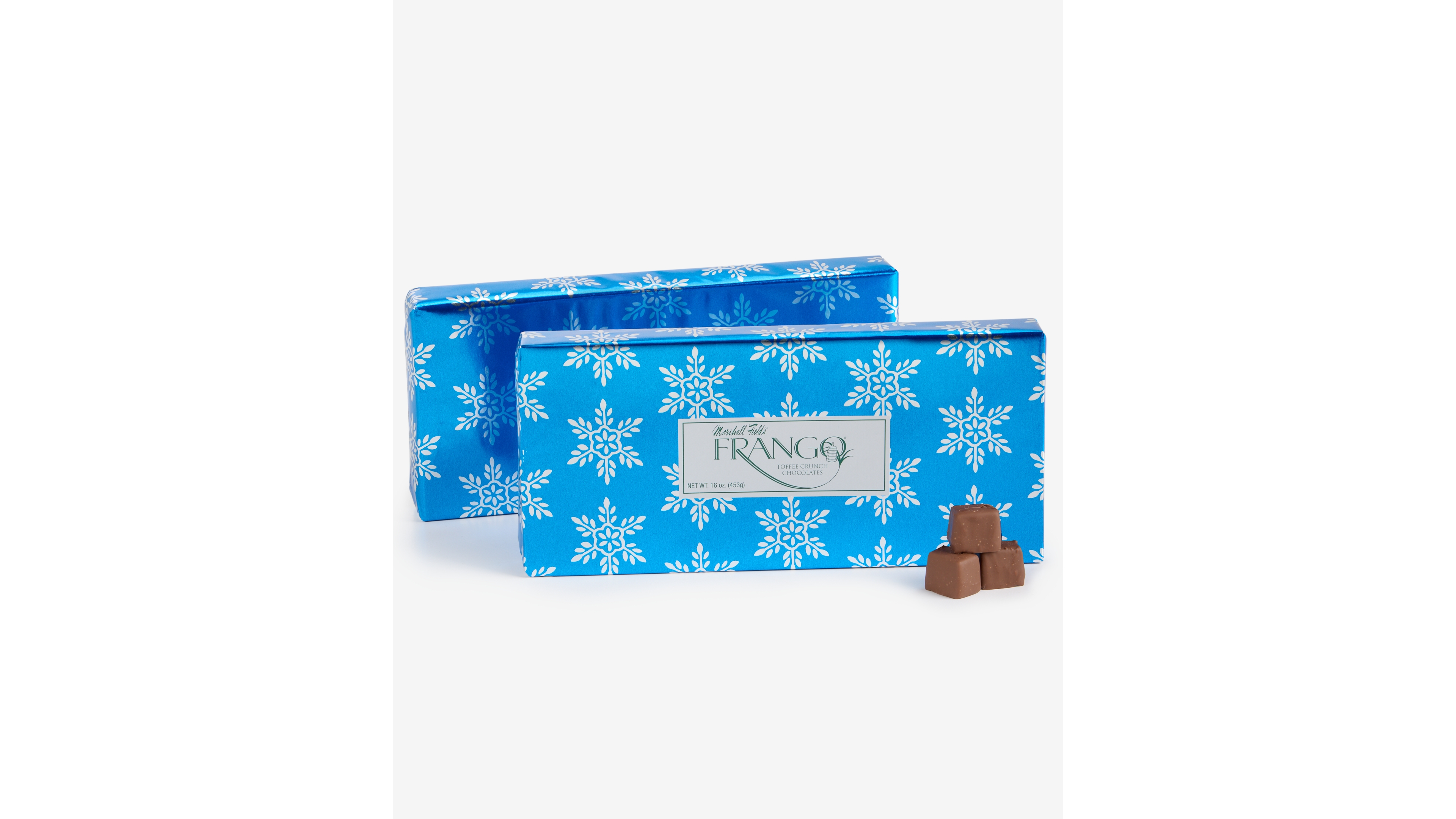 Frango Chocolates 2 Pack Holiday 1 Lb Wrapped Box of Toffee Crunch Milk Chocolates, Created for Macy's