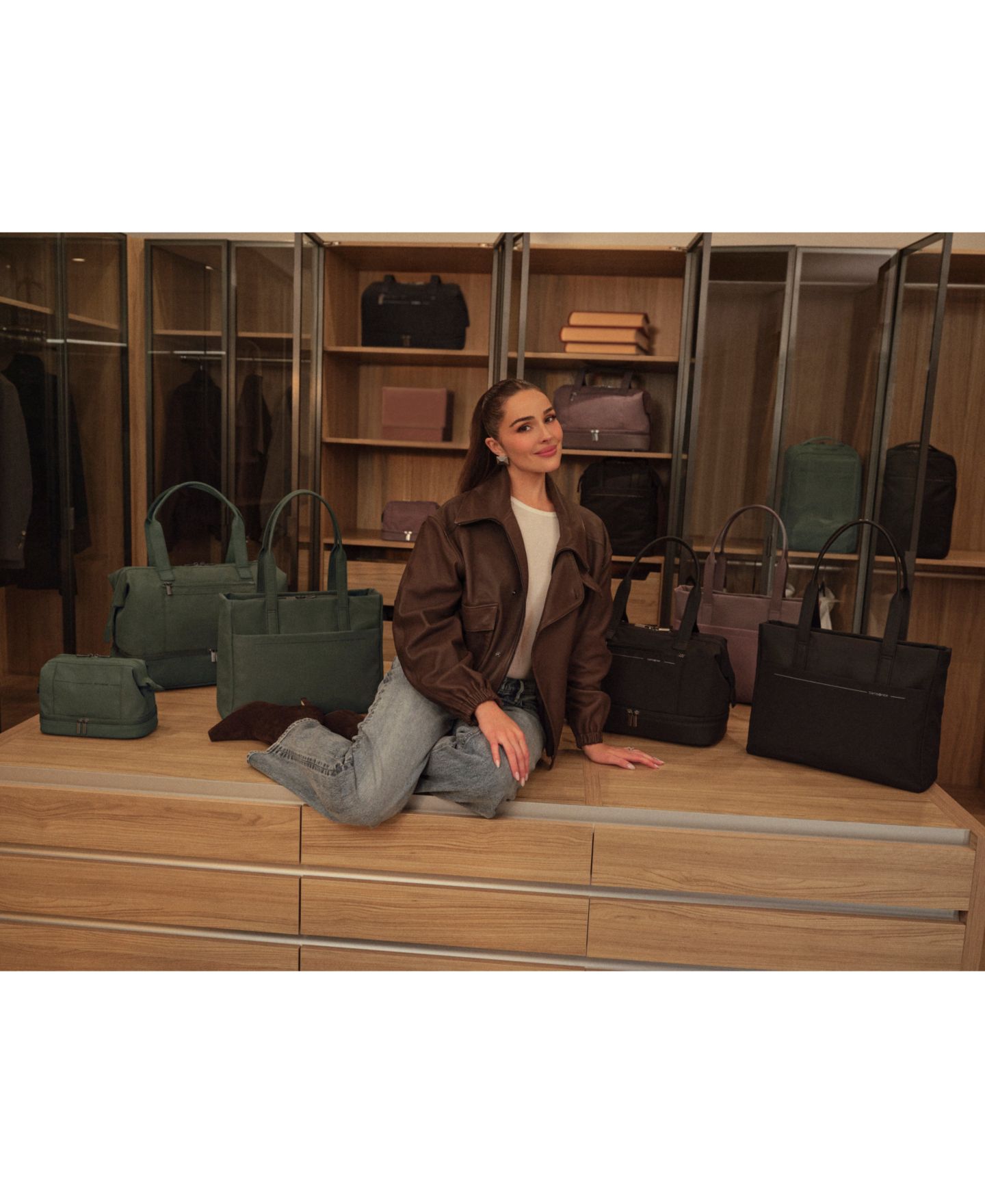 Сумка Samsonite Better Than Basic Mini Drop-Bottom Weekender Duffel, цвет: Чёрный — фото 10
