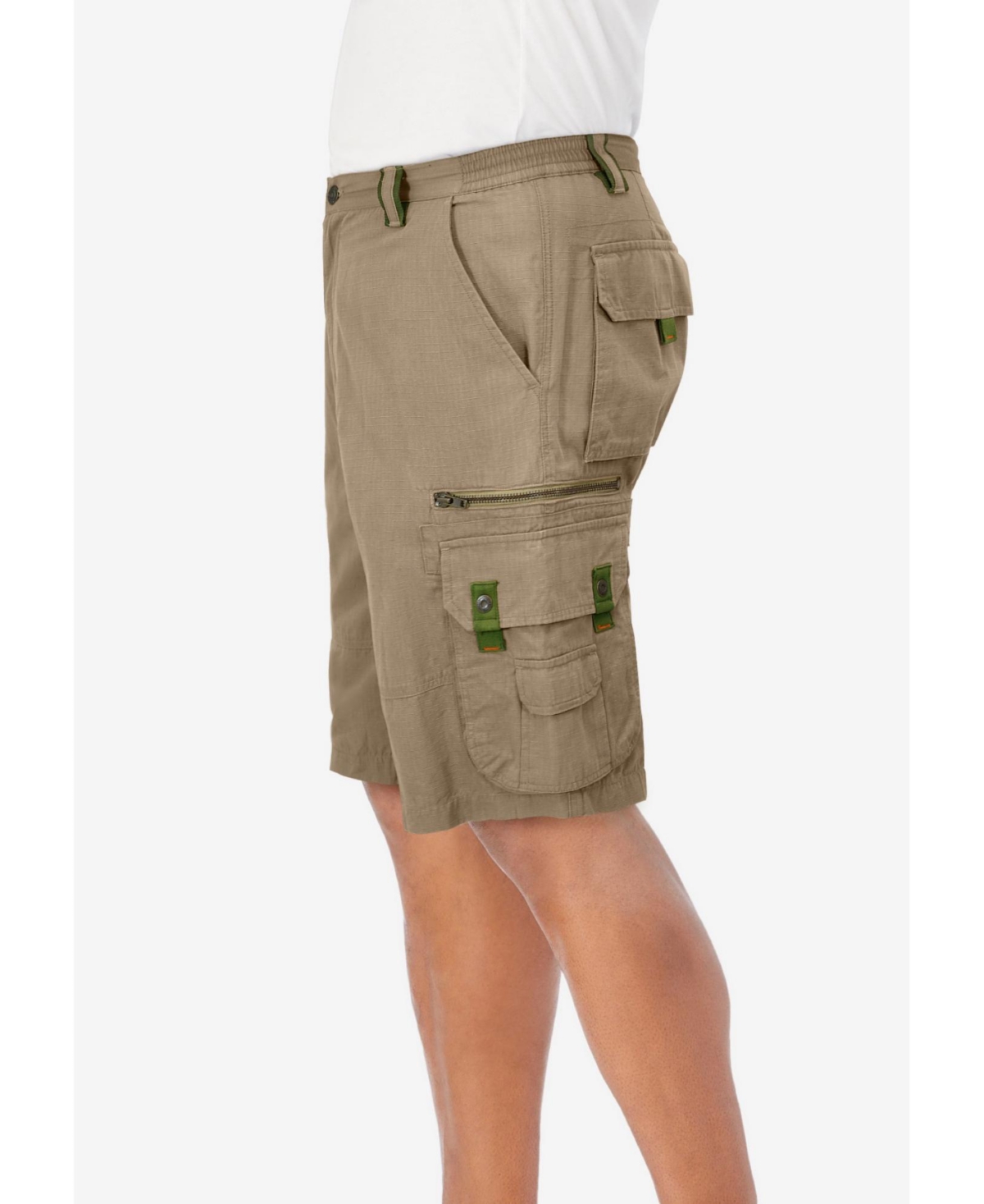 Boulder Creek Big & Tall by KingSize Ripstop Cargo Shorts
