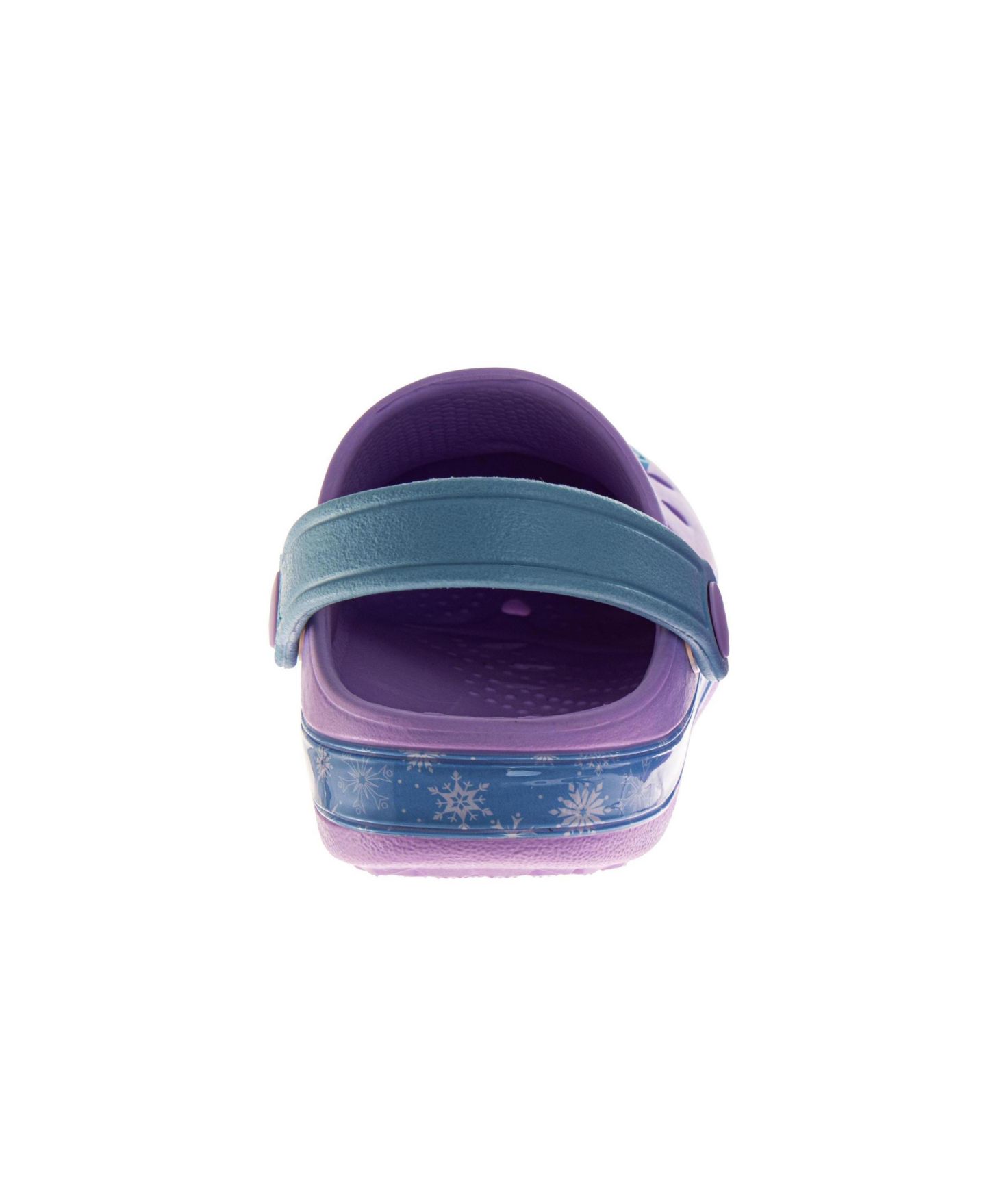 Сабо Disney Frozen Elsa and Anna Shimmering Snowflake Clogs для девочек-малышей, цвет: Лавандовый — фото 5