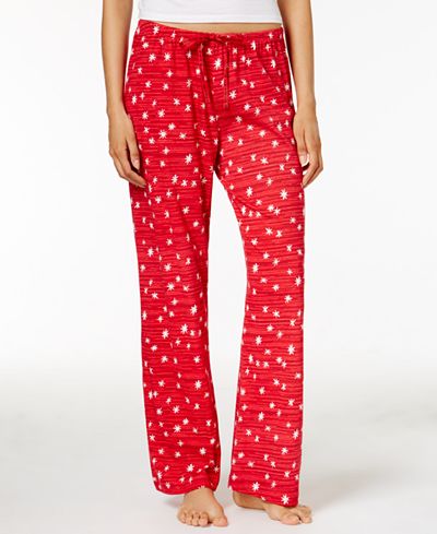 Hue Printed Knit Pajama Pants