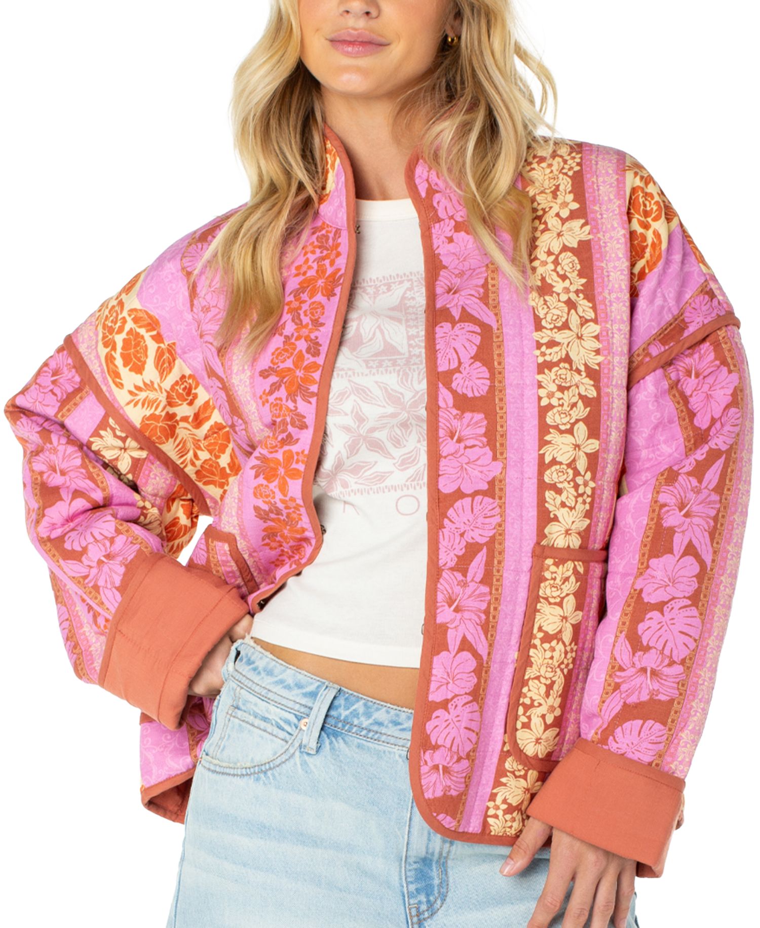 Women's Solana Lightweight Floral Quilted Jacket