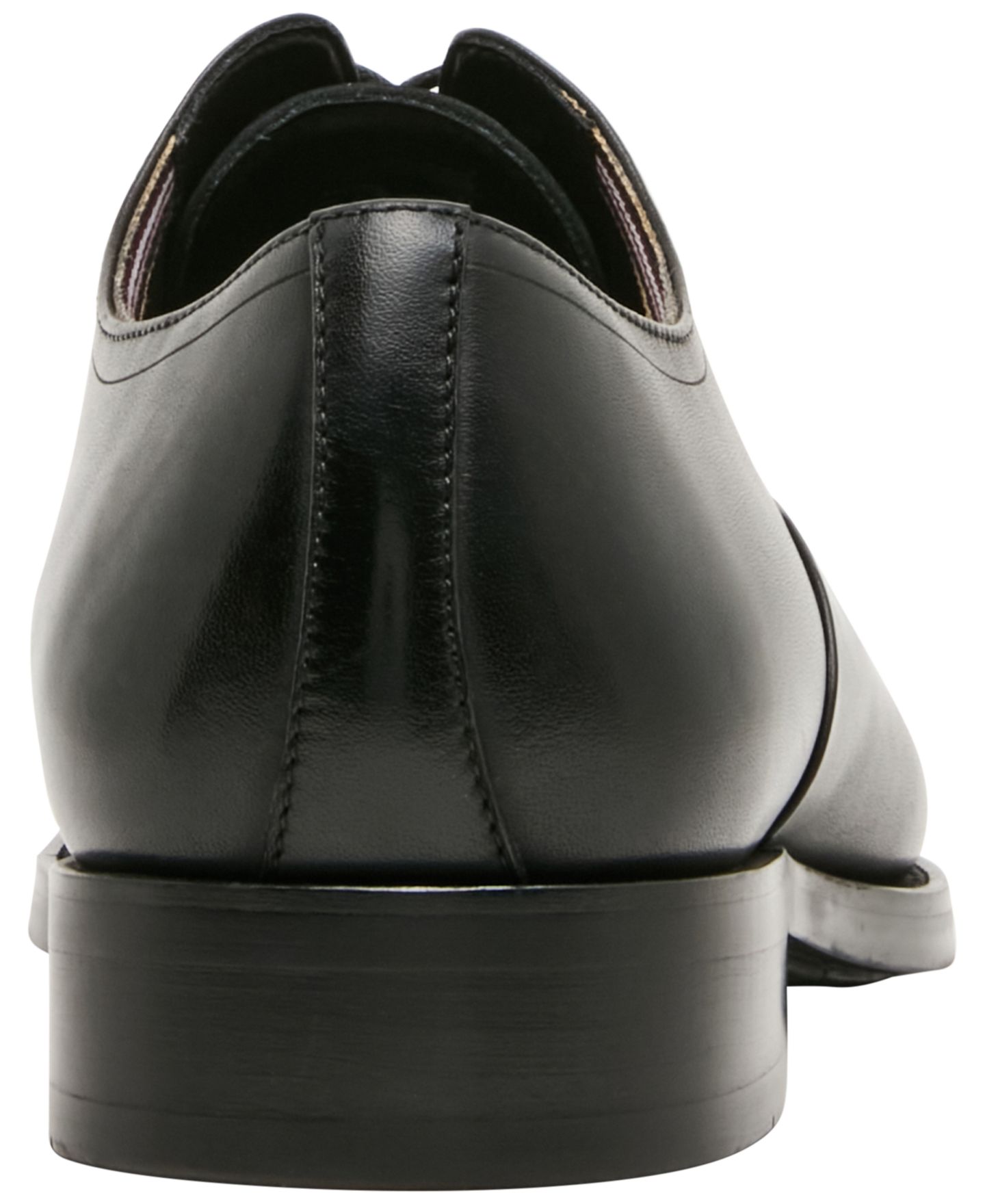 Мужские кожаные классические туфли-оксфорды Steve Madden Henri с носком кап-тоу, цвет: Чёрный — фото 3
