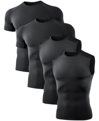 Men's Compression Athletic Crewneck T-Shirt