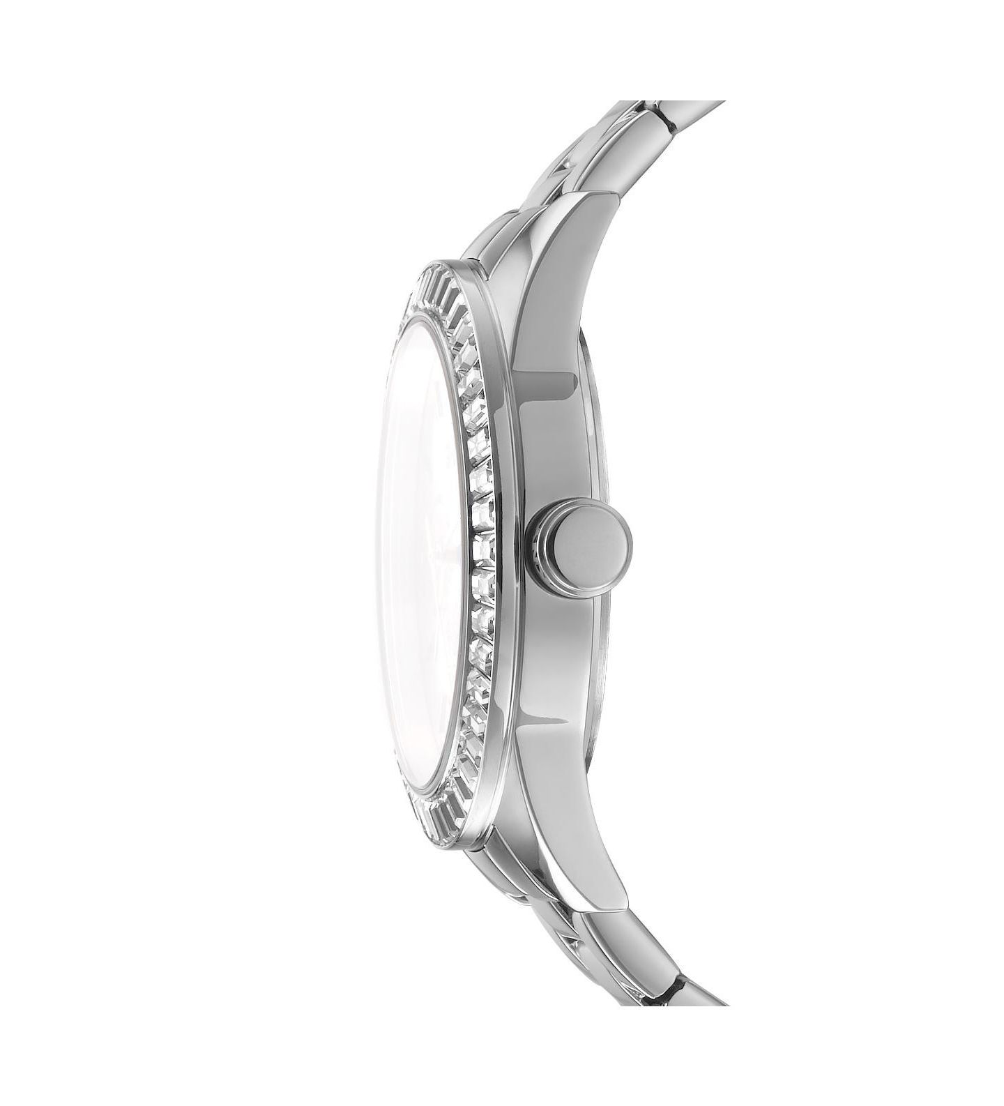 Женские часы DKNY Quartz Nolita Multi Glitz Stainless Steel Bracelet Watch, 40 mm, цвет: Серебряный — фото 2