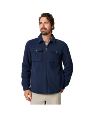 Men's Chill Out Corded-Fleece Full-Zip Sherpa-Lined Shirt Jacket
