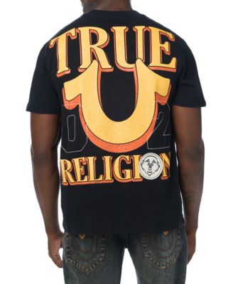 Men's Western Logo Horseshoe Graphic Regular-Fit T-Shirt