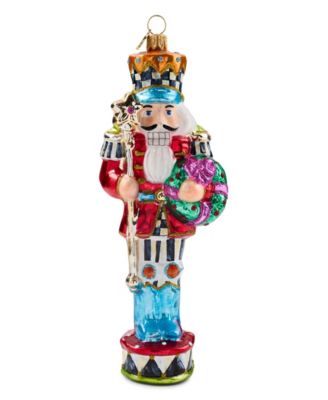 Confetti Christmas Nutcracker Ornament