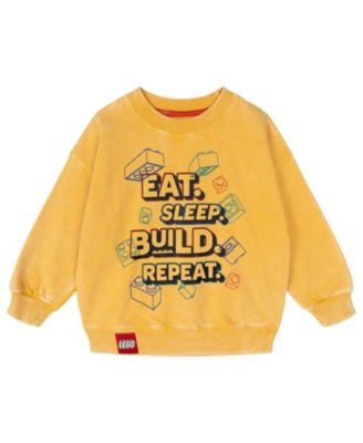 Baby Boys' Graphic Crewneck Long-Sleeve Pullover Sweatshirt